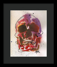 Load image into Gallery viewer, Skull X - Framed Print by Ryan Hopkins