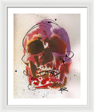 Load image into Gallery viewer, Skull X - Framed Print by Ryan Hopkins