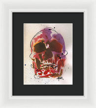 Load image into Gallery viewer, Skull X - Framed Print by Ryan Hopkins