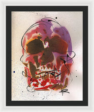 Load image into Gallery viewer, Skull X - Framed Print by Ryan Hopkins