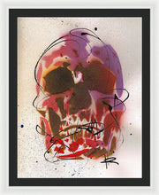 Load image into Gallery viewer, Skull X - Framed Print by Ryan Hopkins