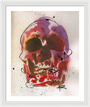 Load image into Gallery viewer, Skull X - Framed Print by Ryan Hopkins