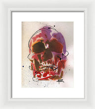 Load image into Gallery viewer, Skull X - Framed Print by Ryan Hopkins