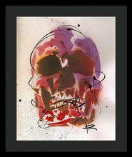 Load image into Gallery viewer, Skull X - Framed Print by Ryan Hopkins