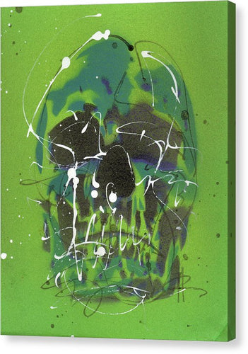 Skull V - Canvas Print by Ryan Hopkins