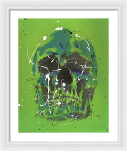 The Skull Of St. Patrick - Framed Print by Ryan Hopkins