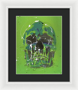 The Skull Of St. Patrick - Framed Print by Ryan Hopkins