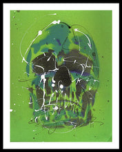 Load image into Gallery viewer, Skull V - Framed Print by Ryan Hopkins