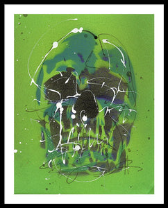 Skull V - Framed Print by Ryan Hopkins