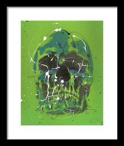 Skull V - Framed Print by Ryan Hopkins