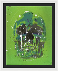 Skull V - Framed Print by Ryan Hopkins