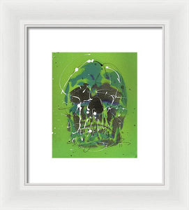 Skull V - Framed Print by Ryan Hopkins