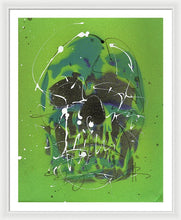 Load image into Gallery viewer, Skull V - Framed Print by Ryan Hopkins