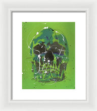 Load image into Gallery viewer, Skull V - Framed Print by Ryan Hopkins