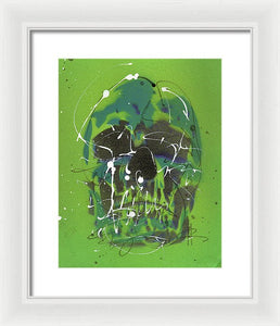 Skull V - Framed Print by Ryan Hopkins