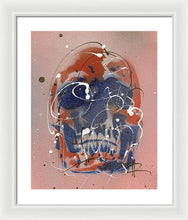 Load image into Gallery viewer, Skull VI - Framed Print by Ryan Hopkins