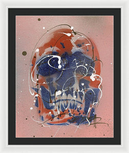 Skull VI - Framed Print by Ryan Hopkins