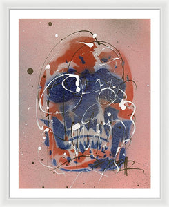 Skull VI - Framed Print by Ryan Hopkins