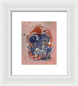 Skull VI - Framed Print by Ryan Hopkins