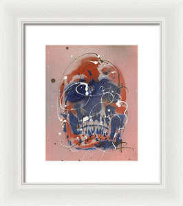 Skull VI - Framed Print by Ryan Hopkins