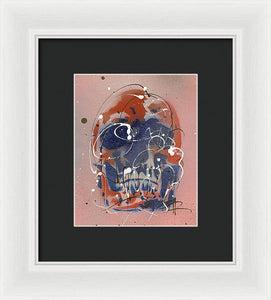 Skull VI - Framed Print by Ryan Hopkins