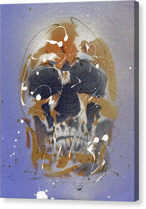 Skull II - Canvas Print by Ryan Hopkins