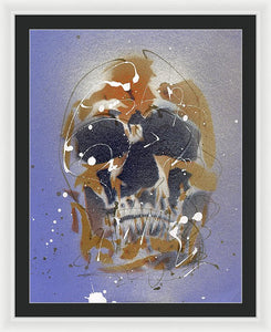 Skull II - Framed Print by Ryan Hopkins