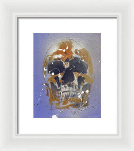 Skull II - Framed Print by Ryan Hopkins