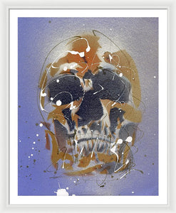 Skull II - Framed Print by Ryan Hopkins