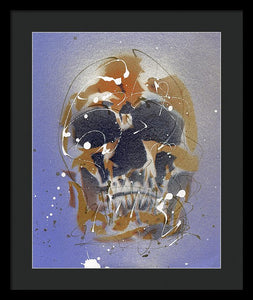 Skull II - Framed Print by Ryan Hopkins