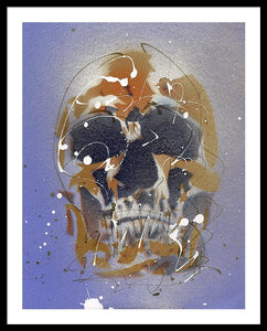 Skull II - Framed Print by Ryan Hopkins