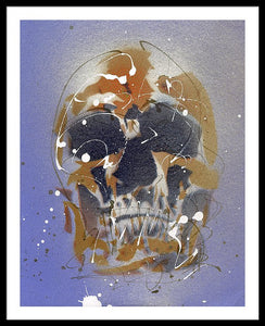 Skull II - Framed Print by Ryan Hopkins