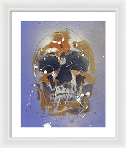 Skull II - Framed Print by Ryan Hopkins