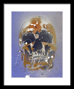 Skull II - Framed Print by Ryan Hopkins