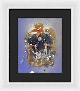 Skull II - Framed Print by Ryan Hopkins