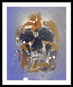 Skull II - Framed Print by Ryan Hopkins