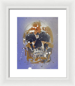 Skull II - Framed Print by Ryan Hopkins