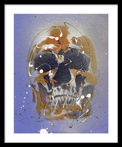 Skull II - Framed Print by Ryan Hopkins