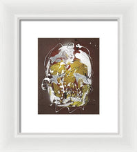 Load image into Gallery viewer, Skull VIII- Framed Print by Ryan Hopkins