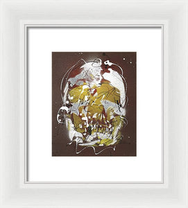 Skull VIII- Framed Print by Ryan Hopkins