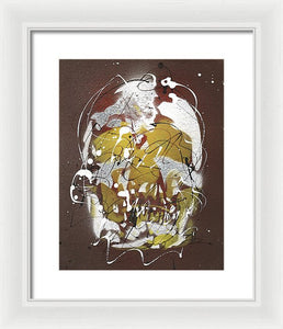 Skull VIII- Framed Print by Ryan Hopkins