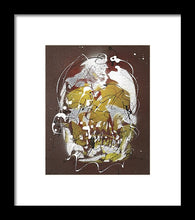 Load image into Gallery viewer, Skull VIII- Framed Print by Ryan Hopkins