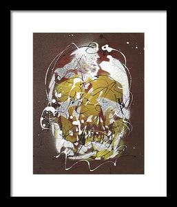 Skull VIII- Framed Print by Ryan Hopkins