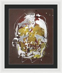 Skull VIII- Framed Print by Ryan Hopkins