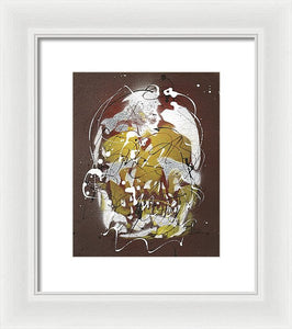 Skull VIII- Framed Print by Ryan Hopkins