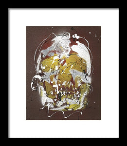 Skull VIII- Framed Print by Ryan Hopkins