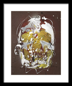 Skull VIII- Framed Print by Ryan Hopkins