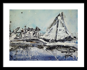 St Michaels Storm - Framed Print