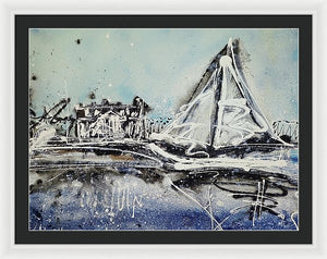 St Michaels Storm - Framed Print