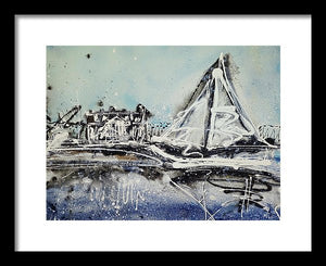 St Michaels Storm - Framed Print